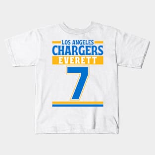 Los Angeles Chargers Everett 7 Edition 3 Kids T-Shirt